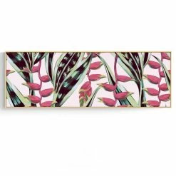 Staunton And Henry Modern Tropical Wall Art With Frame