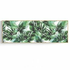 Staunton And Henry Modern Tropical Wall Art With Frame