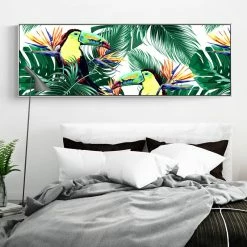 Staunton And Henry Modern Tropical Wall Art With Frame