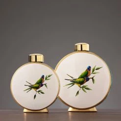 Staunton And Henry Modern Round Chinese Vase