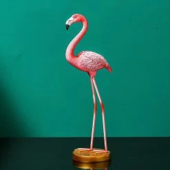 Staunton And Henry Pink Flamingo Ornament Home Accessories