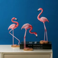 Staunton And Henry Pink Flamingo Ornament Home Accessories