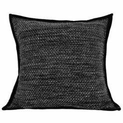 Staunton And Henry Black And White Pattern Bed Cushion Set