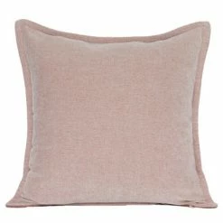 Staunton And Henry Pink And White Geometric Pattern Bed Cushion Set Home Accessories