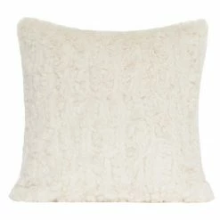 Staunton And Henry Pink And White Geometric Pattern Bed Cushion Set Home Accessories