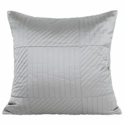 Staunton And Henry Grey And Blue Agate Pattern Bed Cushion Set