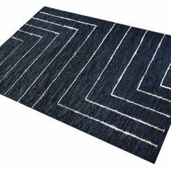 Staunton And Henry Ashkin Woven Leather Rug Rugs