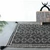 Staunton And Henry Ginnie Black And White Tribal Rug
