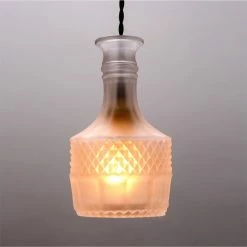 Staunton And Henry Vintage Bottle Pendant Light Lighting