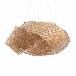 Staunton And Henry Lighting Modern Bamboo Entwined Ceiling Light