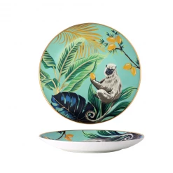 Staunton And Henry Jungle Safari Dessert And Dinner Plate Set Kitchen