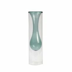 Staunton And Henry Inside Out Double Walled Glass Vase