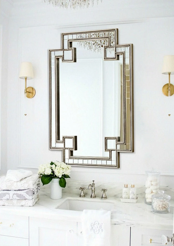 Staunton And Henry Elise Art Deco Frame Wall Mirror Wall Decor