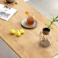 Staunton And Henry Oak Wood Dining Table