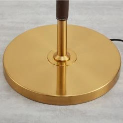 Staunton And Henry Mila Metal Floor Lamp White Shade Lighting