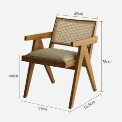 Staunton And Henry Furniture Replica Chandigarh Solid Wood Lounge Chair