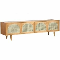 Staunton And Henry Furniture Retro Japanese Wood TV Cabinet