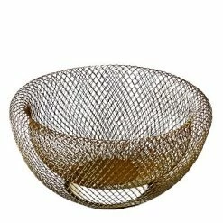 Staunton And Henry Wire Mesh Fruit Bowl