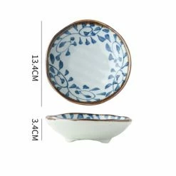 Staunton And Henry Kitchen Akari Blue And White Japanese Sauce Dish