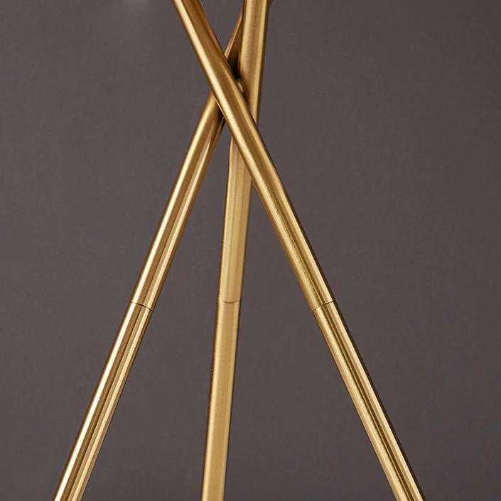 Staunton And Henry Lighting Miro Gold Tripod Floor Lamp