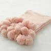 Staunton And Henry Pom Pom Throw Blanket Home Accessories