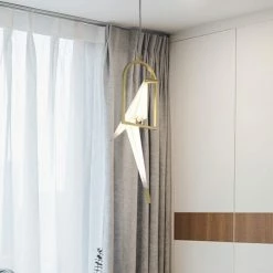 Staunton And Henry Polly Origami Bird Pendant Light Lighting