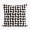 Staunton And Henry Home Accessories Hounds Tooth Pattern Throw Cushion