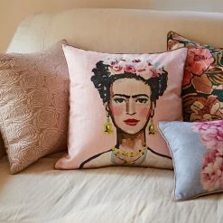 Staunton And Henry Frida Kahlo Throw Cushion