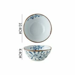 Staunton And Henry Kitchen Akari Blue And White Japanese Sauce Dish