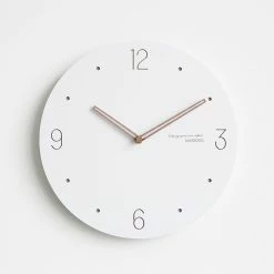 Staunton And Henry Wall Decor White Nordic Wall Clock