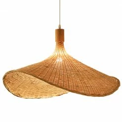 Staunton And Henry Modern Straw Hat Ceiling Light Lighting