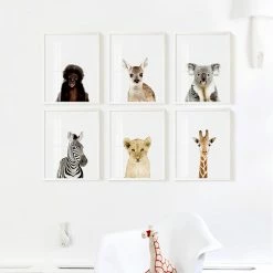 Staunton And Henry Wall Decor Animal Wall Arts For Kids Room
