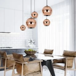 Staunton And Henry Lighting Replica Copper Shade Pendant Light