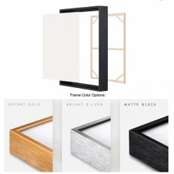 Staunton And Henry Wall Decor Modern Abstract White Oil Painting