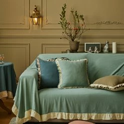 Staunton And Henry Home Accessories Germaine Ruffle Throw Cushion