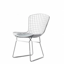 Staunton And Henry Harry Bertoia Style Side Chair - White Furniture