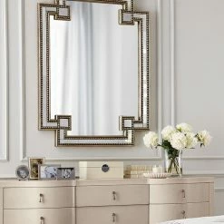 Staunton And Henry Elise Art Deco Frame Wall Mirror Wall Decor