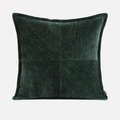Staunton And Henry Dark Green Accent Throw Cushion