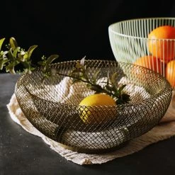 Staunton And Henry Wire Mesh Fruit Bowl