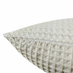Staunton And Henry Cream Waffle Throw Cushion
