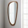 Staunton And Henry Furniture Indra Asymmetrical Solid Wood Floor Mirror