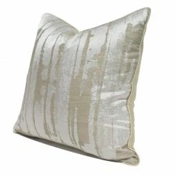 Staunton And Henry Home Accessories Modern Abstract Beige Throw Cushion