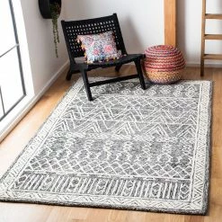 Staunton And Henry Modern Monochrome Tribal Rugs