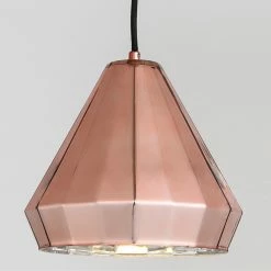 Staunton And Henry Lighting Geometric Copper Pendant Light