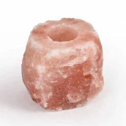 Staunton And Henry Himalayan Salt Candle Holder - Set Of 4