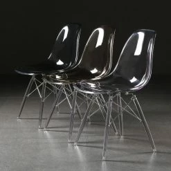 Staunton And Henry Eames DSW Style Clear Chair Furniture