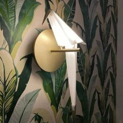 Staunton And Henry Lighting Polly Origami Bird Wall Sconce