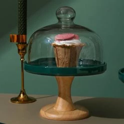 Staunton And Henry Footed Cake Stand With Dome