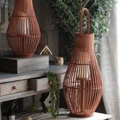 Staunton And Henry Kuta Bamboo Floor Lantern Home Accessories