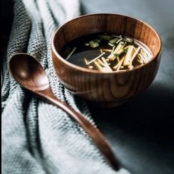 Staunton And Henry Japanese Style Wooden Rice Bowls Kitchen